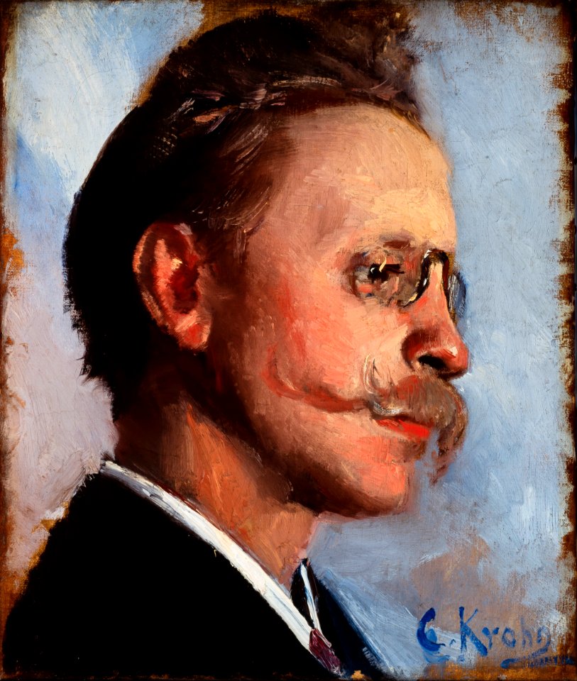 Christian Krohg - Otto Benzon - Google Art Project