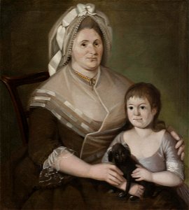 Christian Gullager - Portrait of Mrs. Offin Boardman