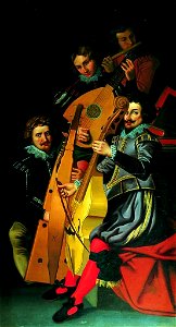 Christian IV's musicians by Reinhold Timm