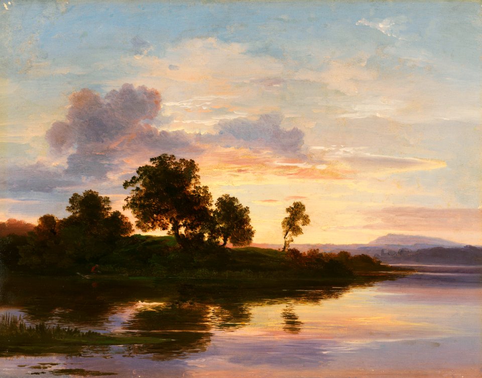 Christian Morgenstern Abendstimmung am Starnberger See