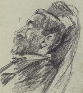 Christian Leibbrandt, Sleeping by Theo van Doesburg Centraal Museum AB4365