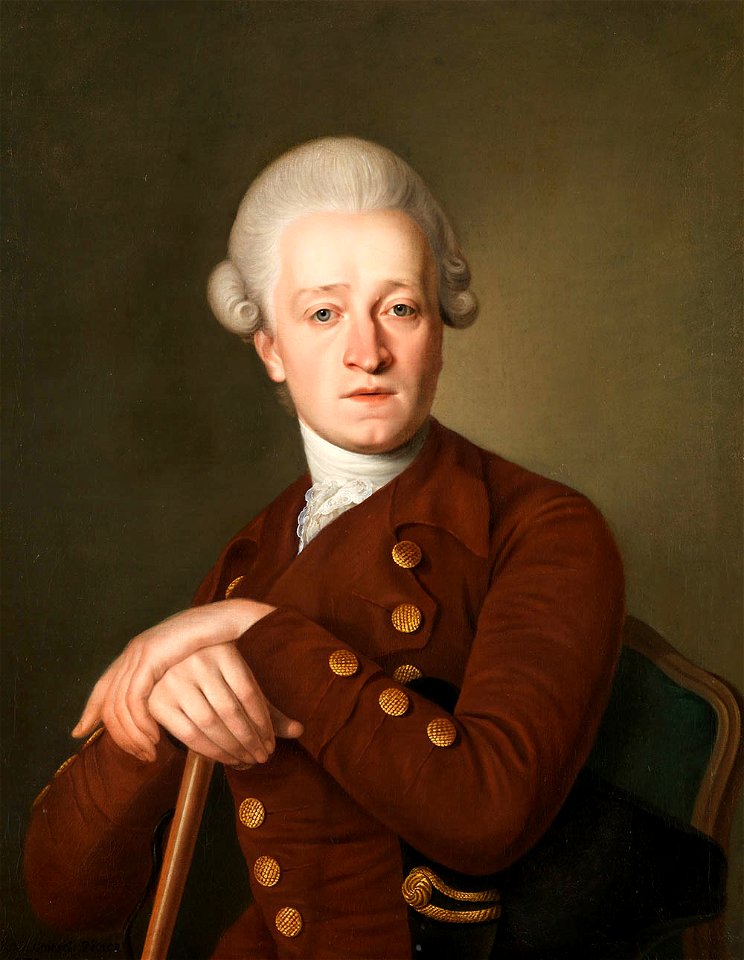 Christian Kollonitsch - Portrait of Anton Franz von Lamberg-Sprinzenstein, 1770.