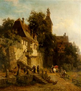 Christian Mali Hinterm Stadttor 1865