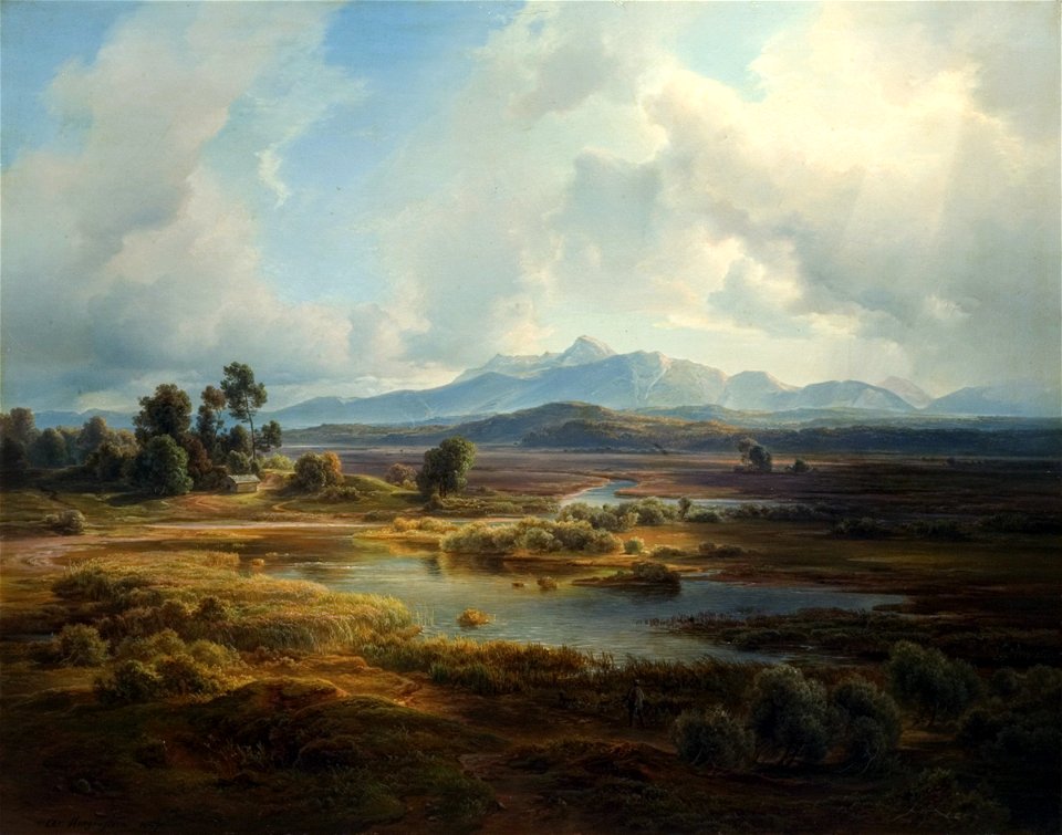 Christian Morgenstern - Alpine Landschaft