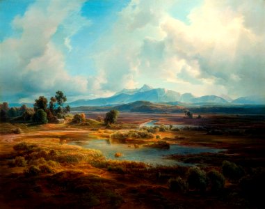 Christian Morgenstern - Alpine Landschaft