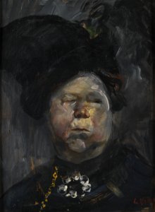 Christian Krohg - Madam Blom - Mrs Blom - Statens Museum for Kunst - Europeana - 2020903 KMS3324