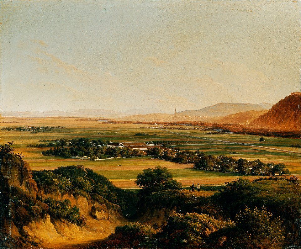 Christian Plattensteiner - Fernblick auf Wien vom Bisamberg - 4131 - Österreichische Galerie Belvedere
