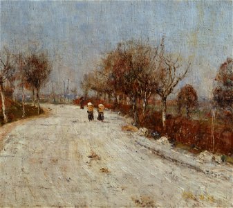 Christian Rohlfs - Chaussee nach Gelmeroda - Google Art Project