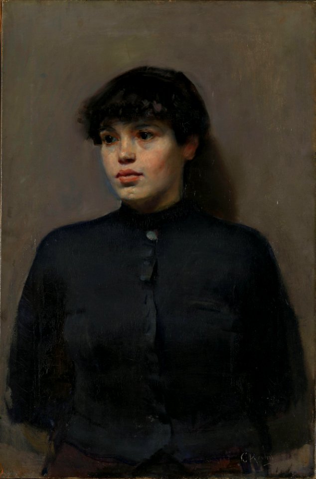 Christian Krohg - Portrait of Jossa - NG.M.03053 - National Museum of Art, Architecture and Design