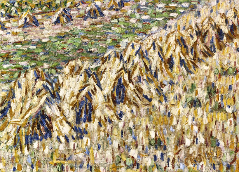 Christian Rohlfs Kornpuppen im Kornfeld c1907