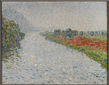 Christian Rohlfs - Riverside landscape(Ruhr near Hohensyburg) - M.Ob.2596 MNW - National Museum in Warsaw
