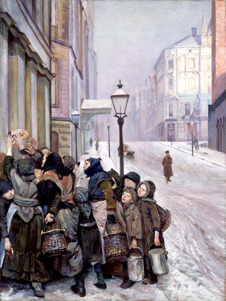 Christian Krohg - Struggle for Survival - NG.M.00348 - National Museum of Art, Architecture and Design