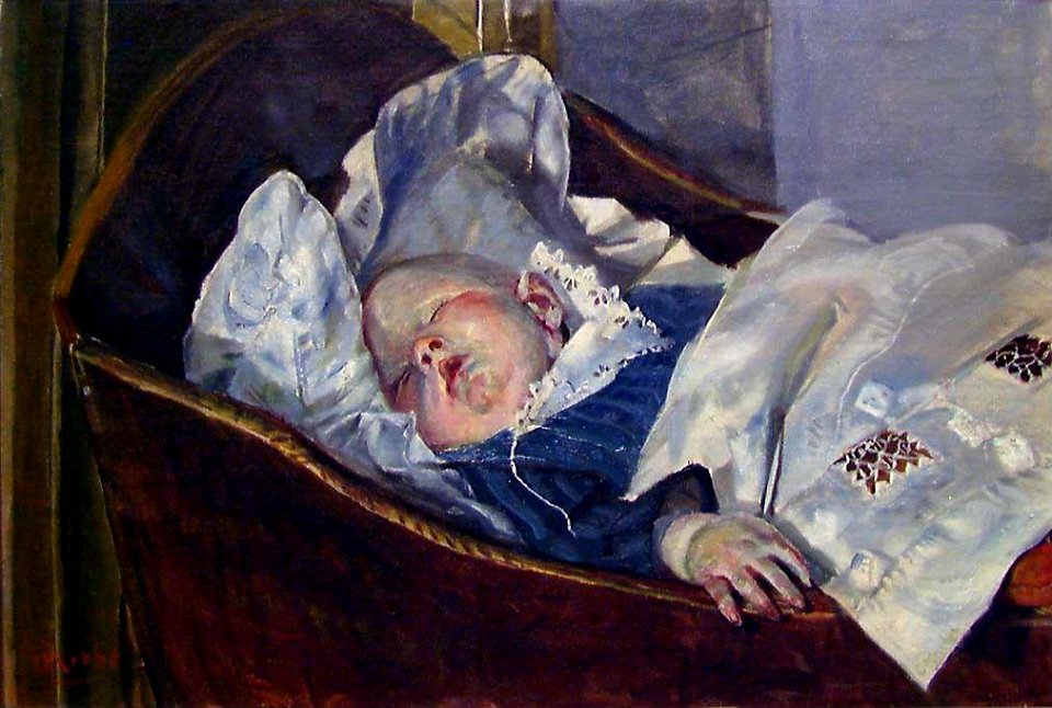 Christian Krohg - Tulla, the Artist's Grandchild - Tulla - Nasjonalmuseet - NG.M.01009