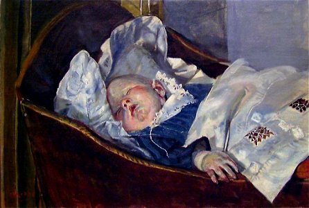Christian Krohg - Tulla, the Artist's Grandchild - Tulla - Nasjonalmuseet - NG.M.01009