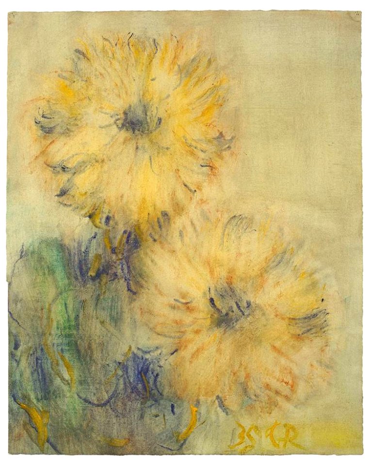 Christian Rohlfs Zwei Chrysanthemen 1935