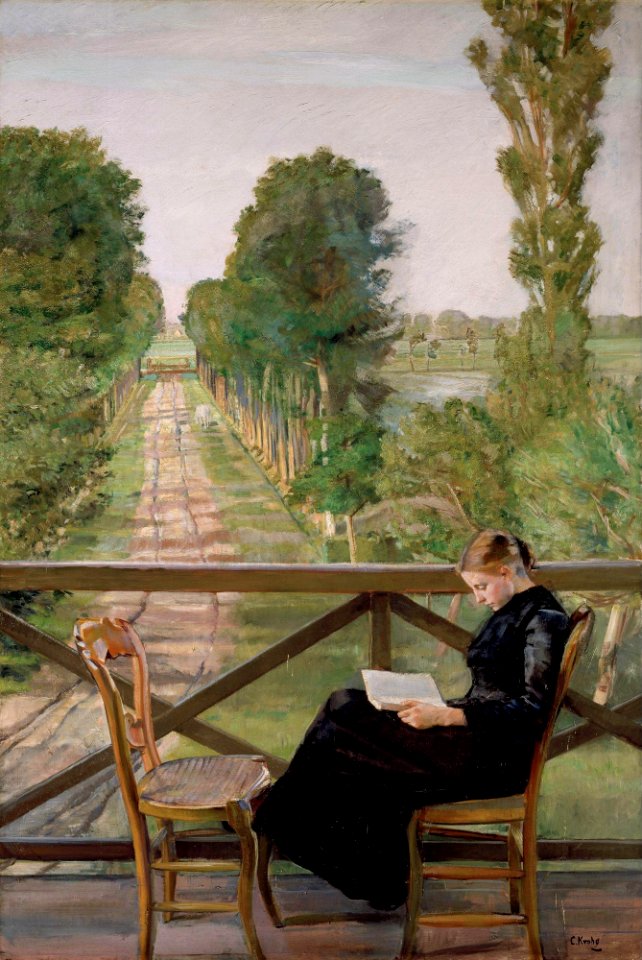 Christian Krohg - Villa Britannia, Belgium - NG.M.00514 - National Museum of Art, Architecture and Design