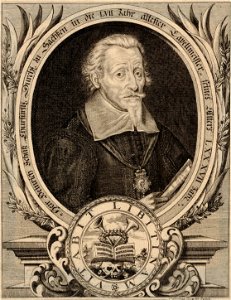 Christian Romstet Portrait Heinrich Schütz detail