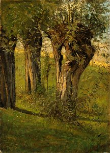 Christian Rohlfs Weiden in der Sonne