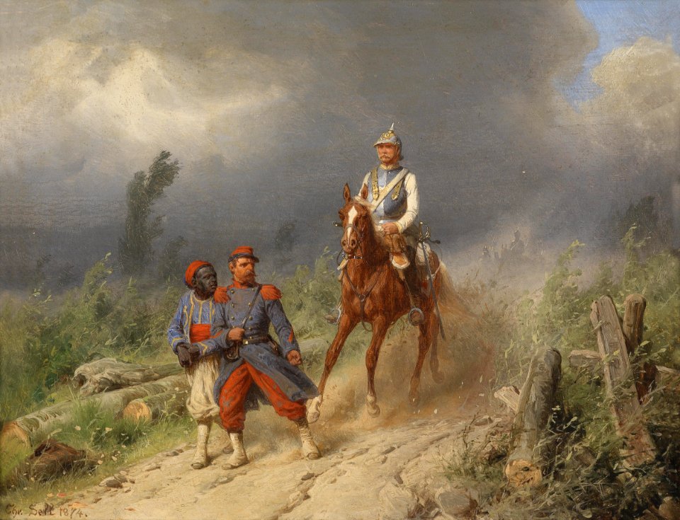 Christian Sell Die Vorhut 1874