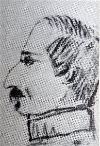 Christian Staaf självporträtt