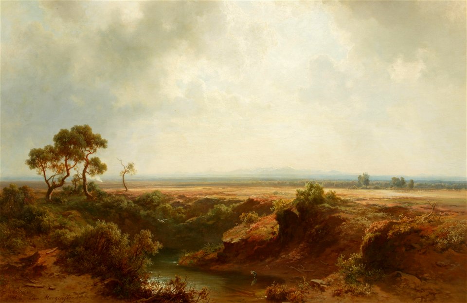 Christian Morgenstern - Bayerische Landschaft