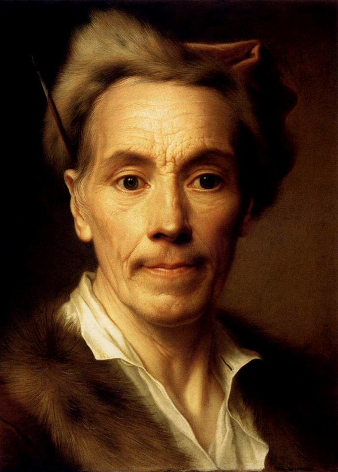 Christian Seybold - Self-Portrait as an Old Man - WGA21171