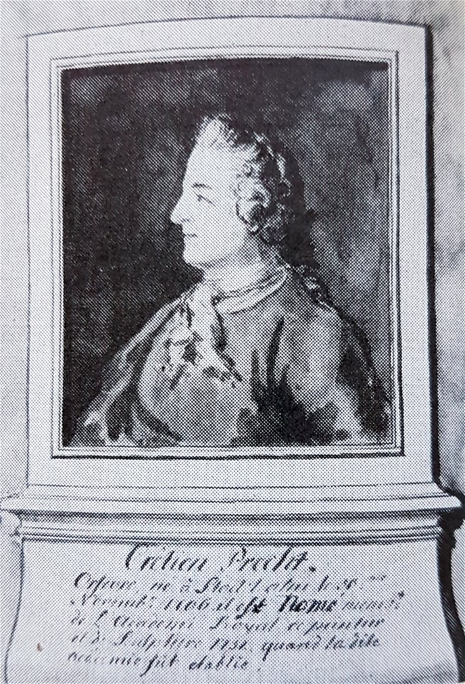 Christian Precht självporträtt