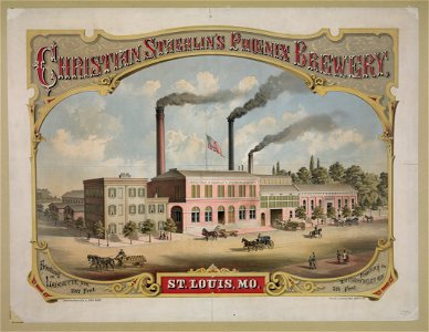 Christian Staehlin's Phoenix brewery, St. Louis, MO. LCCN2003688554
