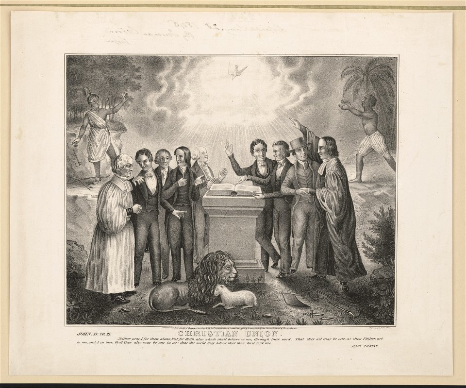 Christian union - T. Sinclair's lith., Phil. LCCN98505150