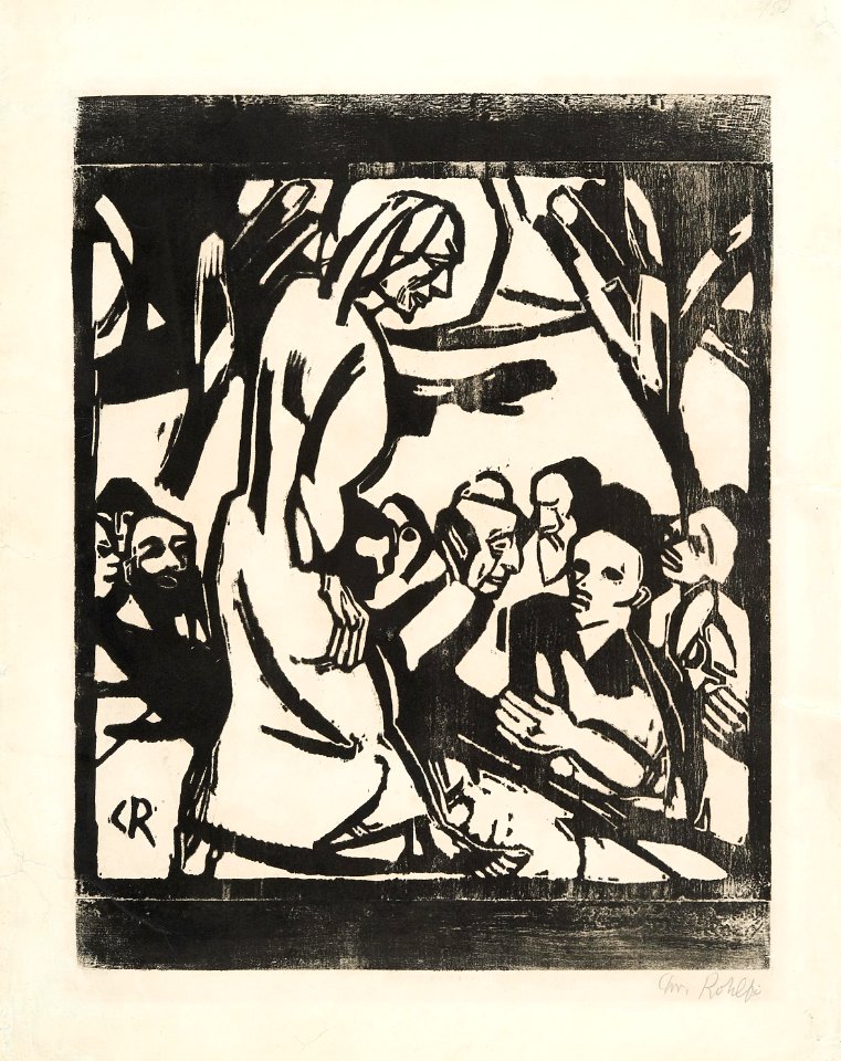 Christian Rohlfs Bergpredigt 1916
