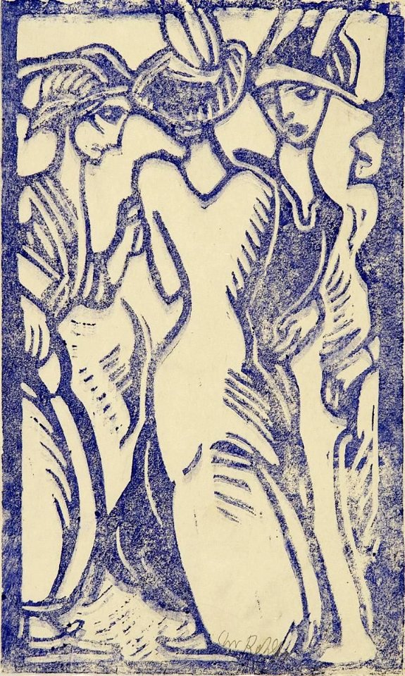 Christian Rohlfs Drei Frauen