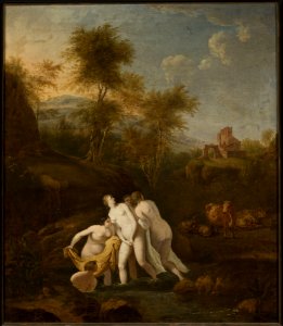 Christian Wilhelm Ernst Dietrich - Bath of nymphs - M.Ob.344 - National Museum in Warsaw