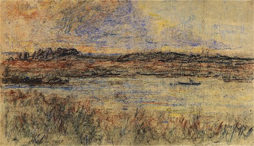 Christian Rohlfs See im Abendlicht c1911