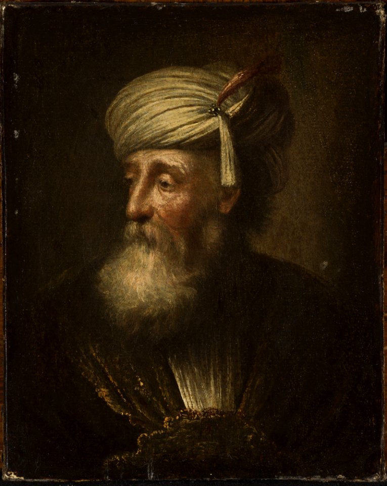 Christian Wilhelm Ernst Dietrich - Portrait of an old man - M.Ob.1937 MNW - National Museum in Warsaw