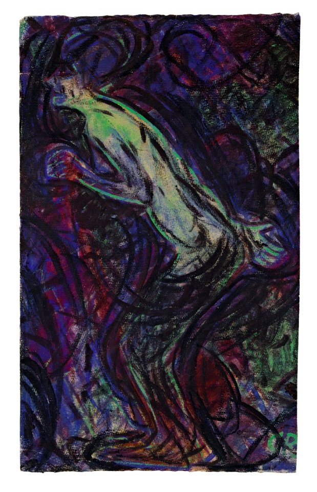 Christian Rohlfs Tänzerin c1918-1920