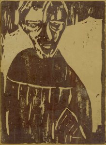Christian Rohlfs Prediger (Alter Mann) 1918