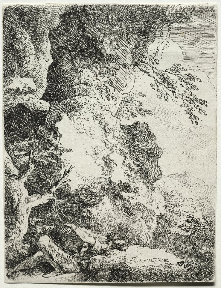 Christian Wilhelm Ernst Dietrich (German, 1712-1774) - St. William, The Hermit Saint - 1971.288 - Cleveland Museum of Art