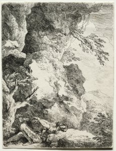 Christian Wilhelm Ernst Dietrich (German, 1712-1774) - St. William, The Hermit Saint - 1971.288 - Cleveland Museum of Art
