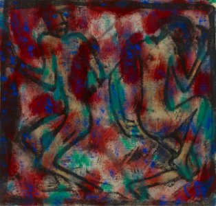 Christian Rohlfs Zwei Tanzende