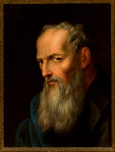 Christian Wilhelm Ernst Dietrich - Head of an old man (St. Paul^) - M.Ob.1340 MNW - National Museum in Warsaw