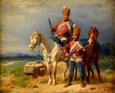 Christian Sell Preußische Leibgardisten