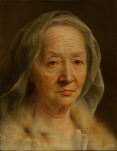 Christian Seybold - Portrait of an Old Woman - 1981.19 - Fogg Museum