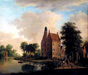 Christian Zepp - Huis Oudaen, Near Breukelen - 54.213 - Detroit Institute of Arts