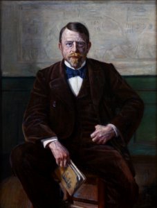 Poul-S-Christiansen,- Portrait of Johan-Rohde, DK1.13,-B-278