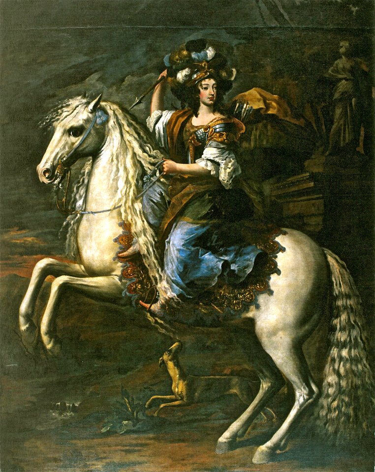 Christina von Frankreich Reiterporträt
