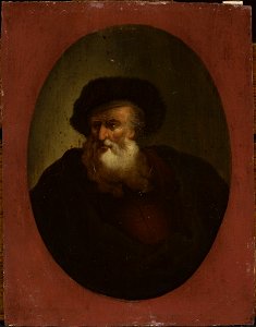Christian Wilhelm Ernst Dietrich - Old man turned to the left - M.Ob.362 MNW - National Museum in Warsaw