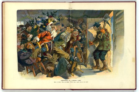 Christmas in a mining camp - Will Crawford. LCCN2011649407