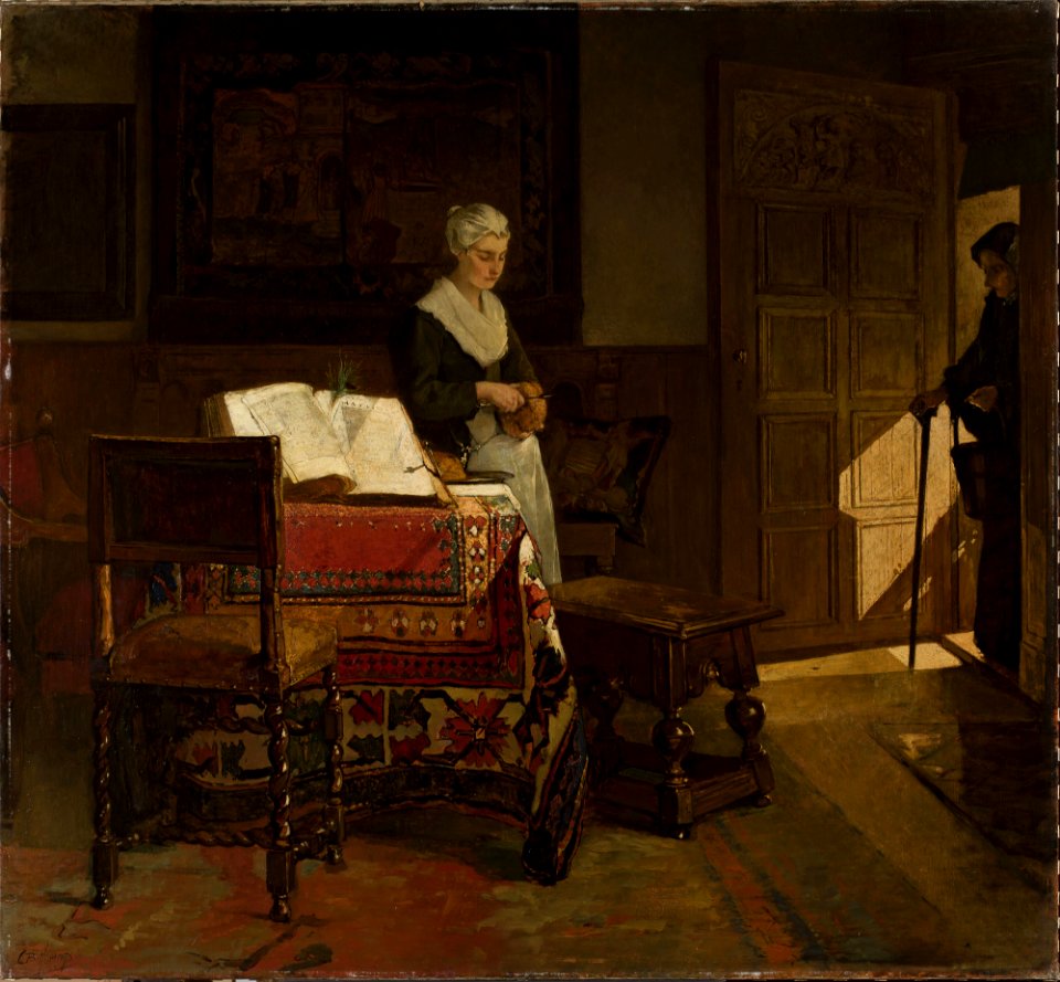 Christoffel Bisschop - Alms - M.Ob.2010 MNW - National Museum in Warsaw