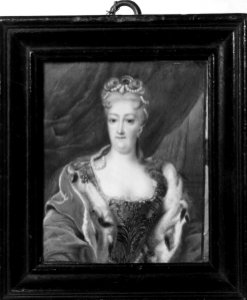 Christiane Eberhardine, 1671-1727 av Brandenburg-Bayreuth gift Sachsen-Polen - Nationalmuseum - 28603