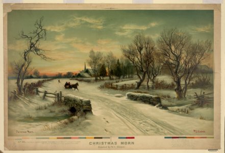 Christmas morn - painted by W.C. Bauer. LCCN92510292